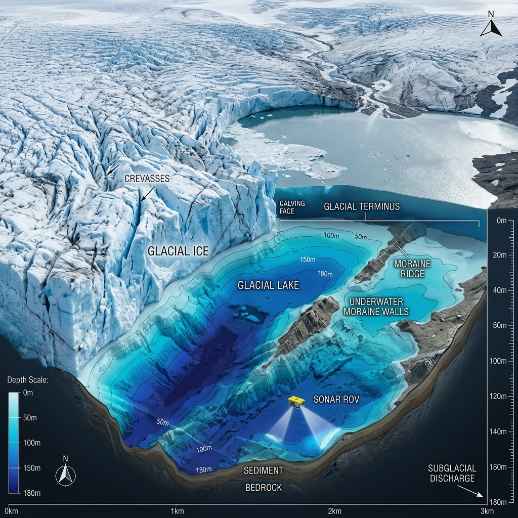 Glacier Lake Bathymetry