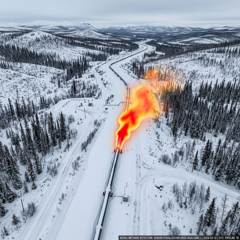 Airborne Methane Plume Map