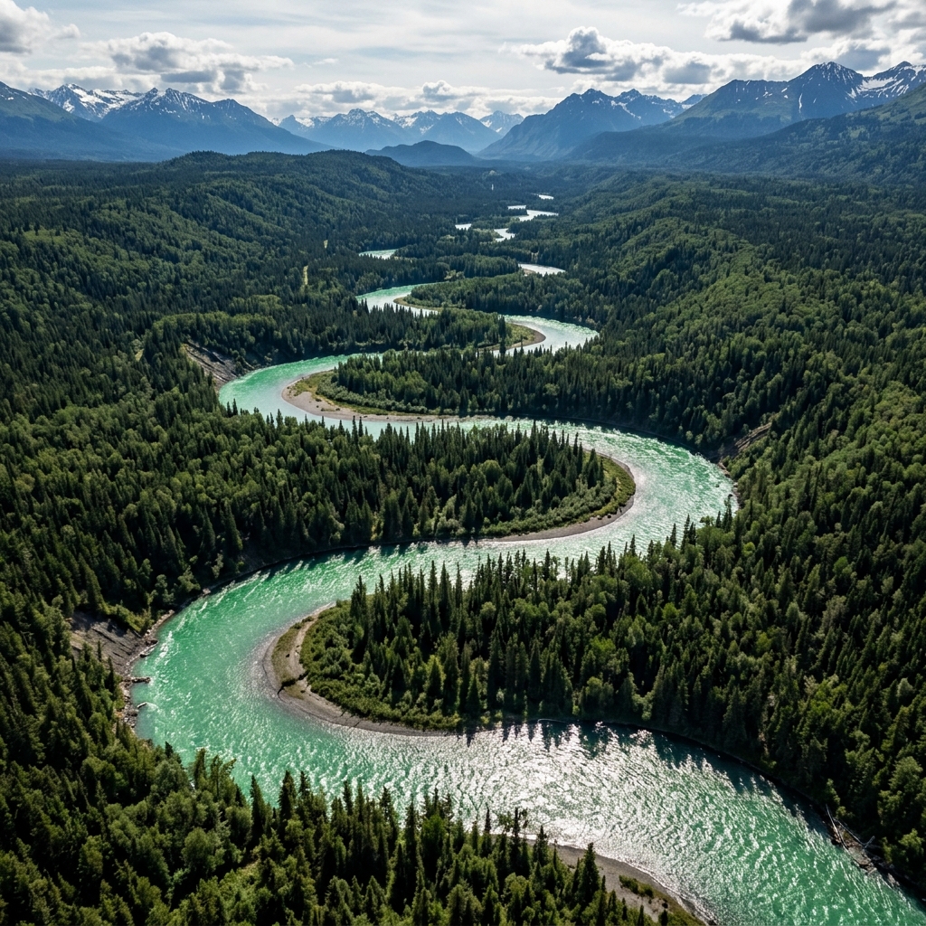 Kenai River S-Curve